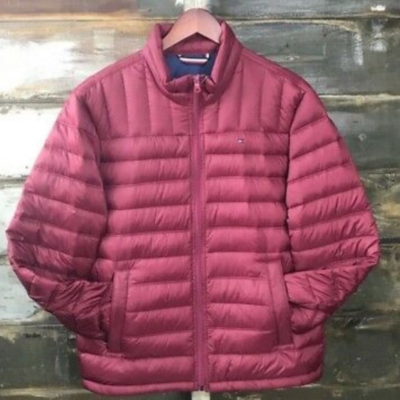 Tommy Hilfiger Men's Insulated Puffer Nylon Jacket - Picture 3 of 7